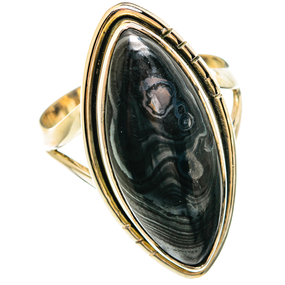 Psilomelane Rings handcrafted by Anasilvercos - RING74635