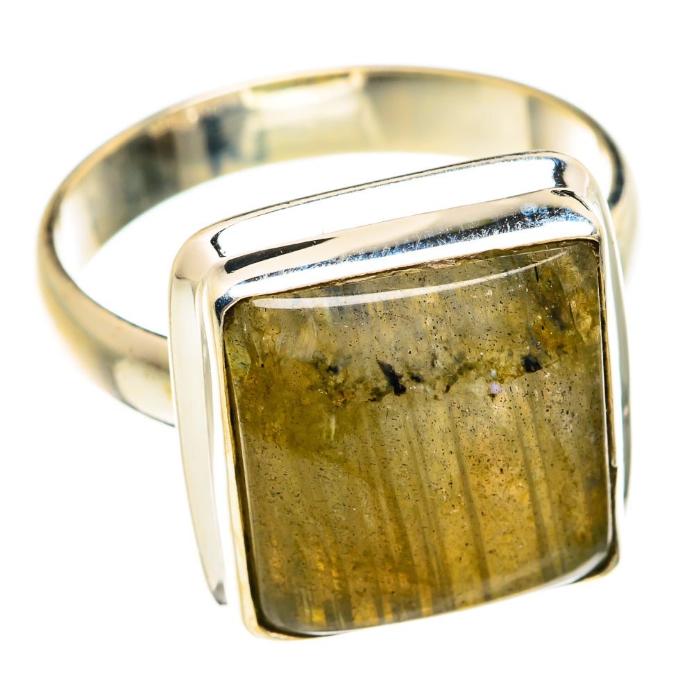 Labradorite Rings handcrafted by Anasilvercos - RING74653