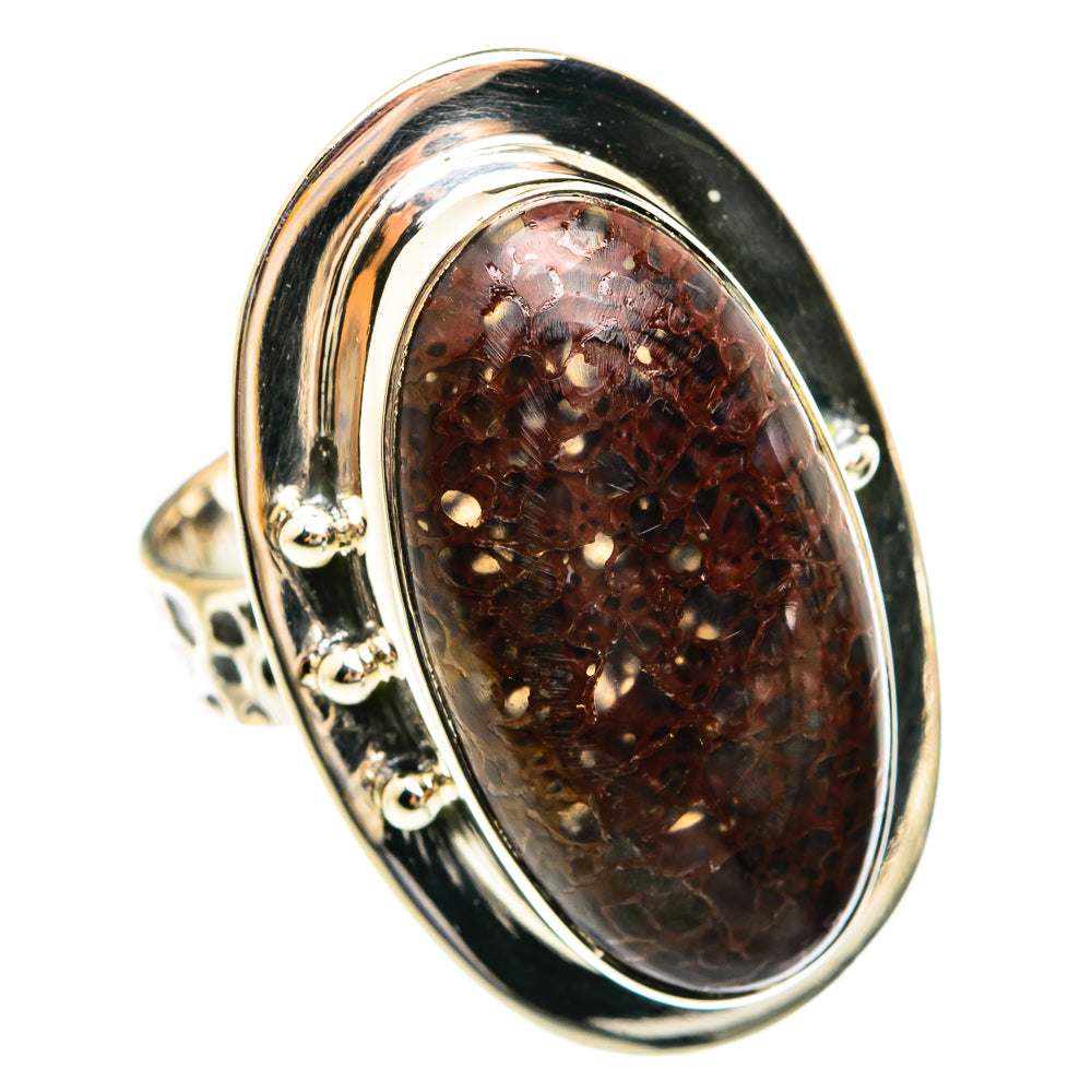 Dinosaur Bone Rings handcrafted by Anasilvercos - RING74657