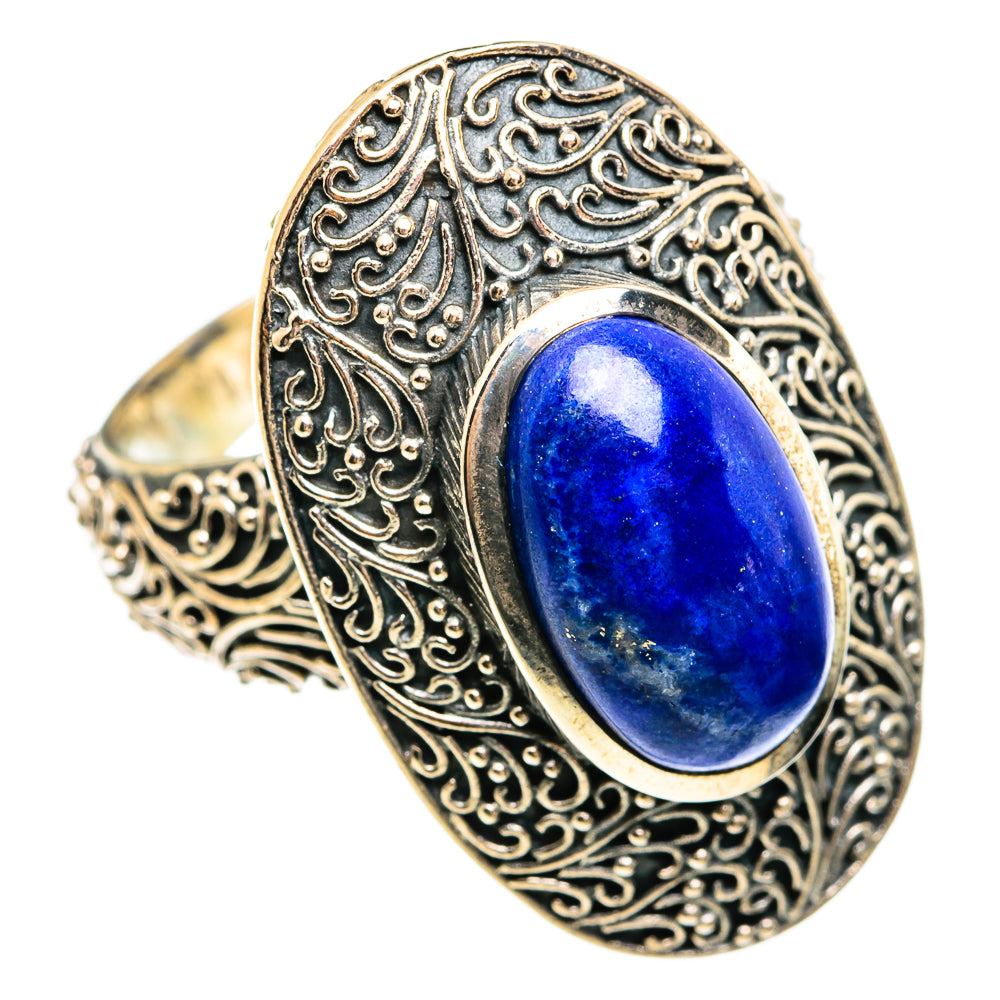 Lapis Lazuli Rings handcrafted by Anasilvercos - RING74690