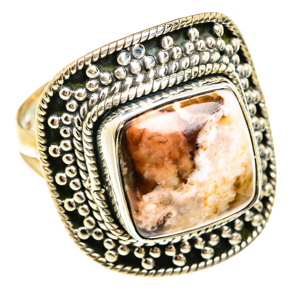 Wild Horse Jasper Rings handcrafted by Anasilvercos - RING74701
