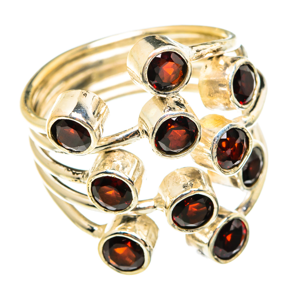 Garnet Rings handcrafted by Anasilvercos - RING74703
