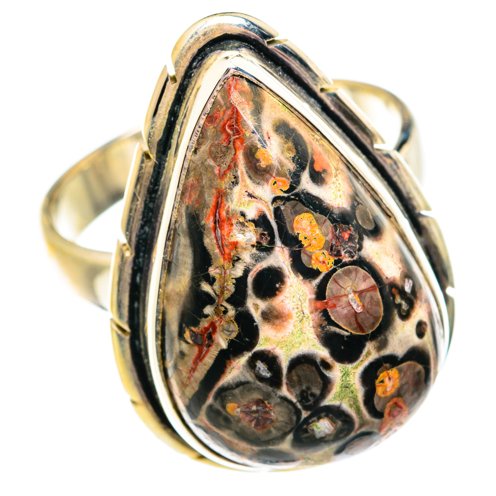Poppy Jasper Rings handcrafted by Anasilvercos - RING74728