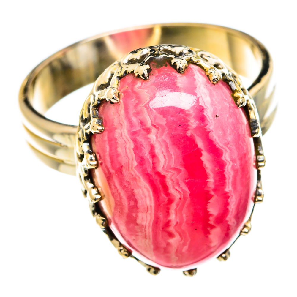 Rhodochrosite Rings handcrafted by Anasilvercos - RING74731
