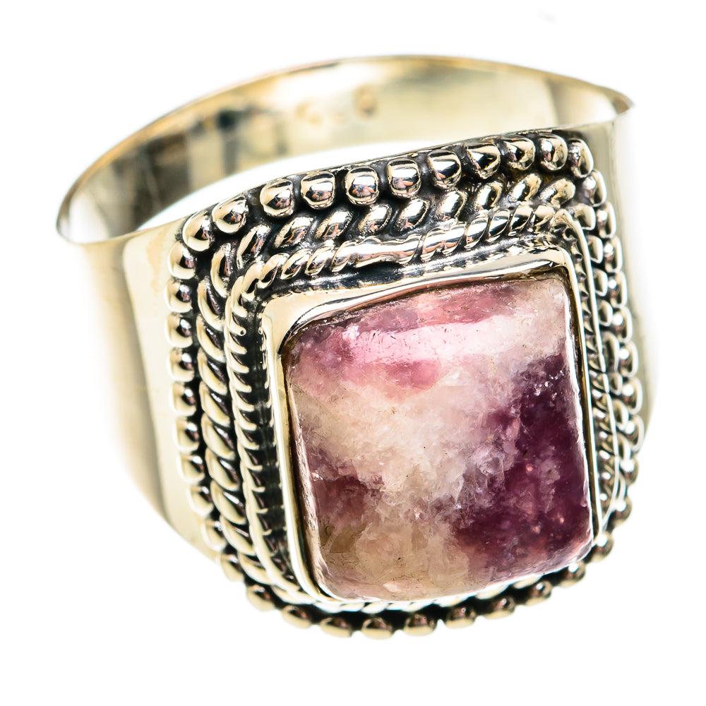 Lepidolite Rings handcrafted by Anasilvercos - RING74732