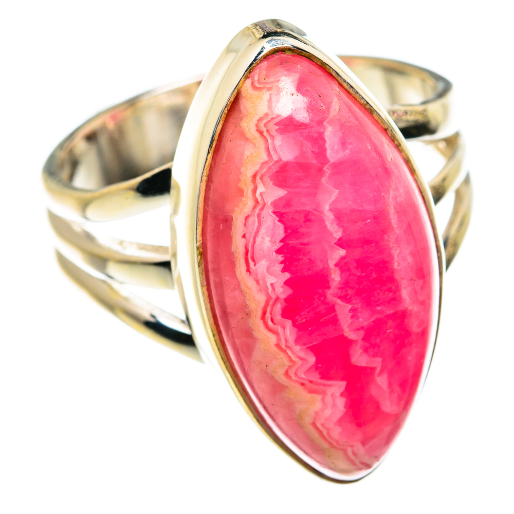 Rhodochrosite Rings handcrafted by Anasilvercos - RING74733