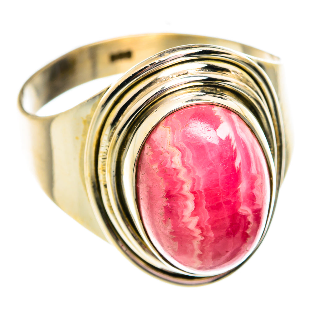 Rhodochrosite Rings handcrafted by Anasilvercos - RING74736