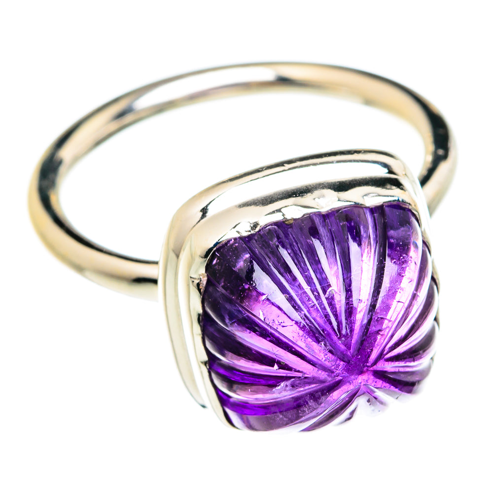 Amethyst Rings handcrafted by Anasilvercos - RING74740