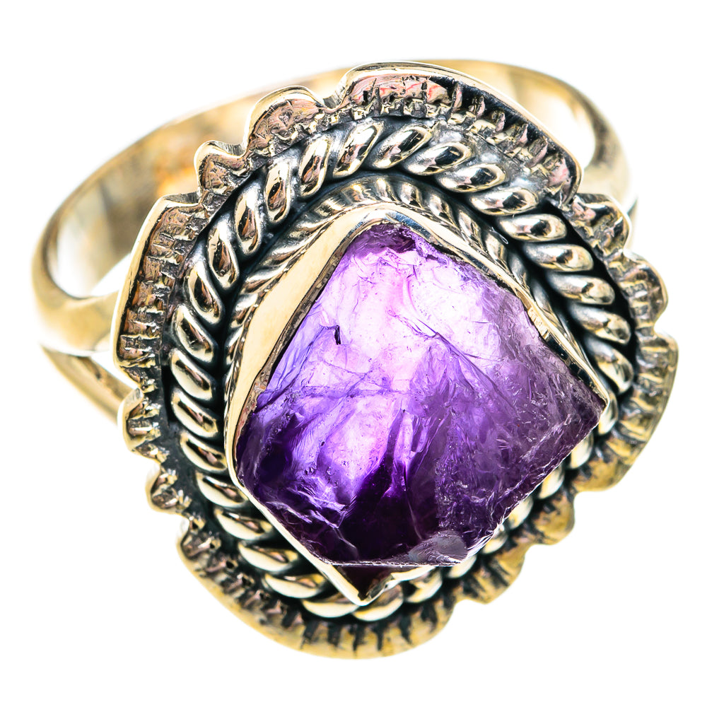 Amethyst Rings handcrafted by Anasilvercos - RING74741 - Photo 2
