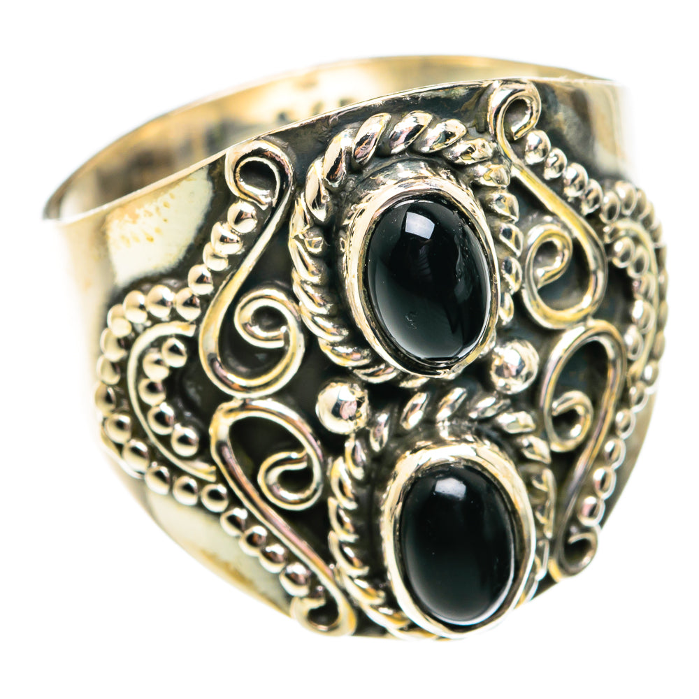 Black Onyx Rings handcrafted by Anasilvercos - RING74743