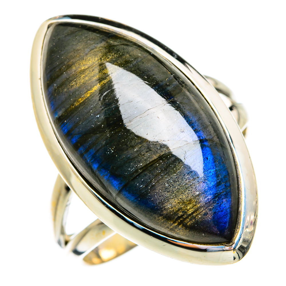 Labradorite Rings handcrafted by Anasilvercos - RING74754