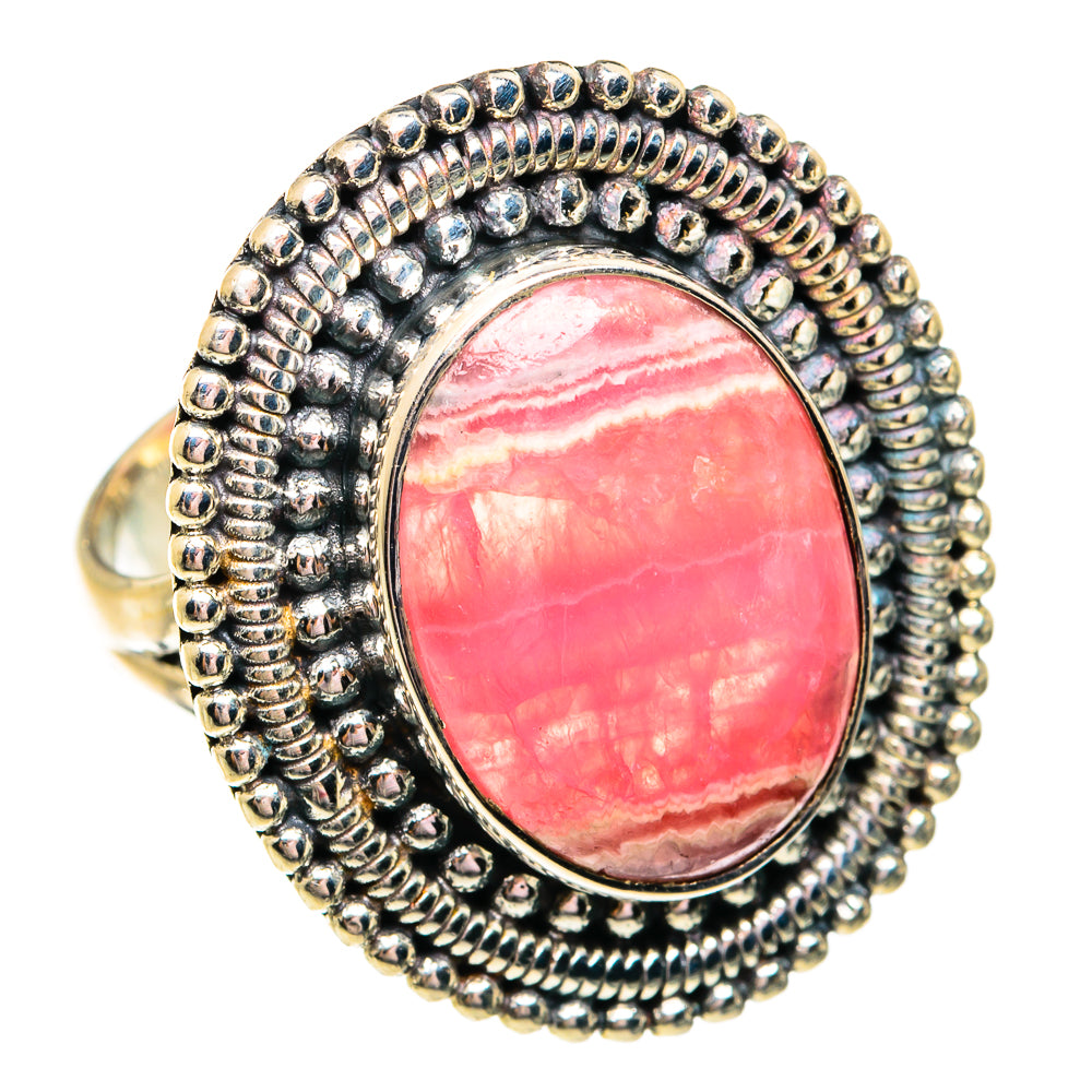 Rhodochrosite Rings handcrafted by Anasilvercos - RING74762