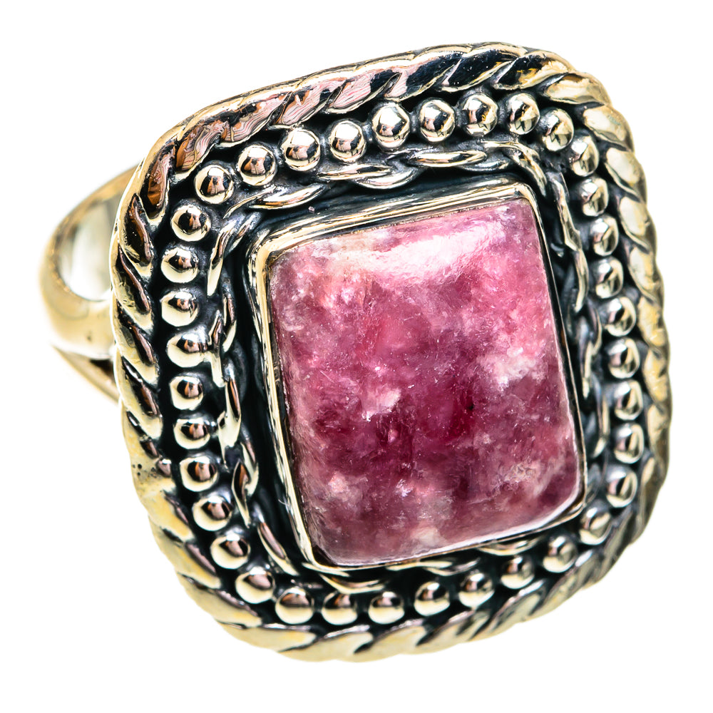 Lepidolite Rings handcrafted by Anasilvercos - RING74763