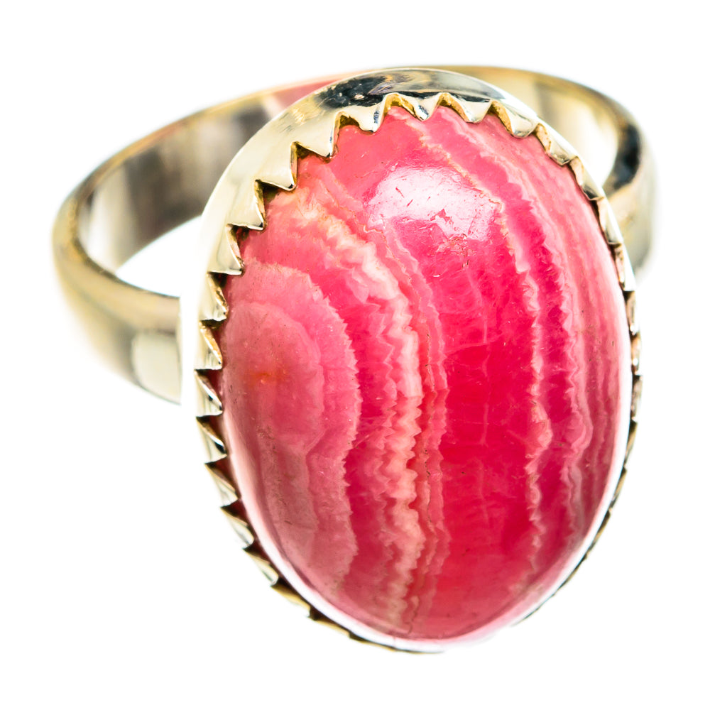 Rhodochrosite Rings handcrafted by Anasilvercos - RING74765
