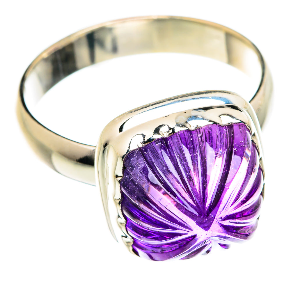 Amethyst Rings handcrafted by Anasilvercos - RING74766