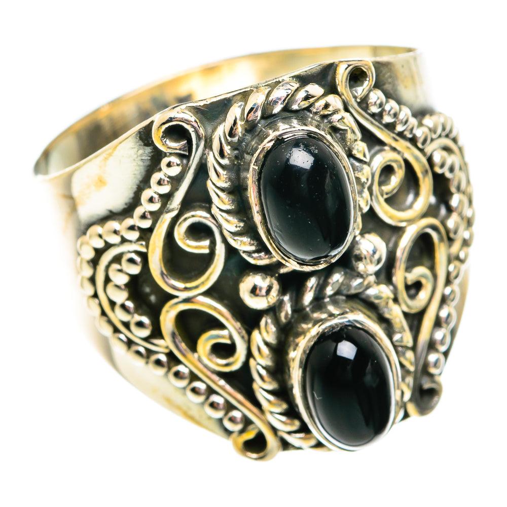 Black Onyx Rings handcrafted by Anasilvercos - RING74773