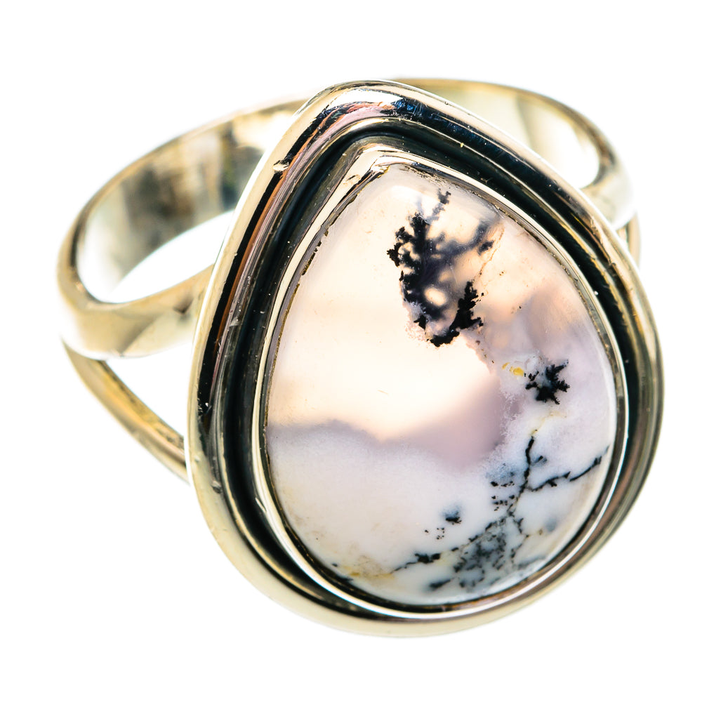 Dendritic Opal Rings handcrafted by Anasilvercos - RING74776