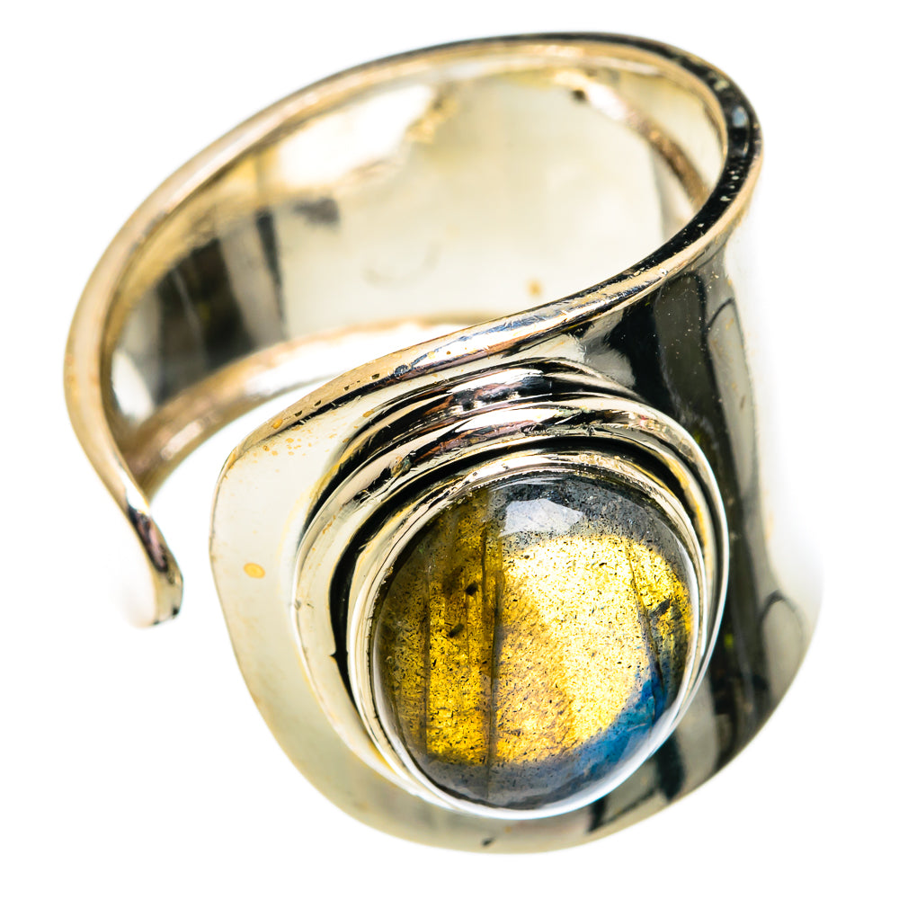 Labradorite Rings handcrafted by Anasilvercos - RING74779