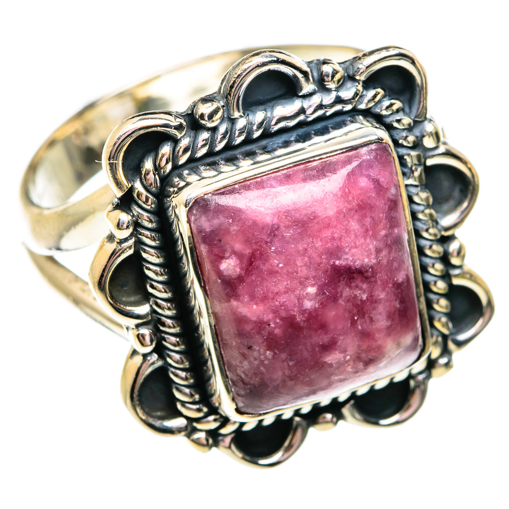 Lepidolite Rings handcrafted by Anasilvercos - RING74786