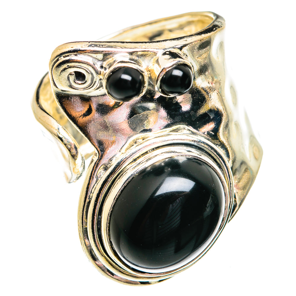 Black Onyx Rings handcrafted by Anasilvercos - RING74793