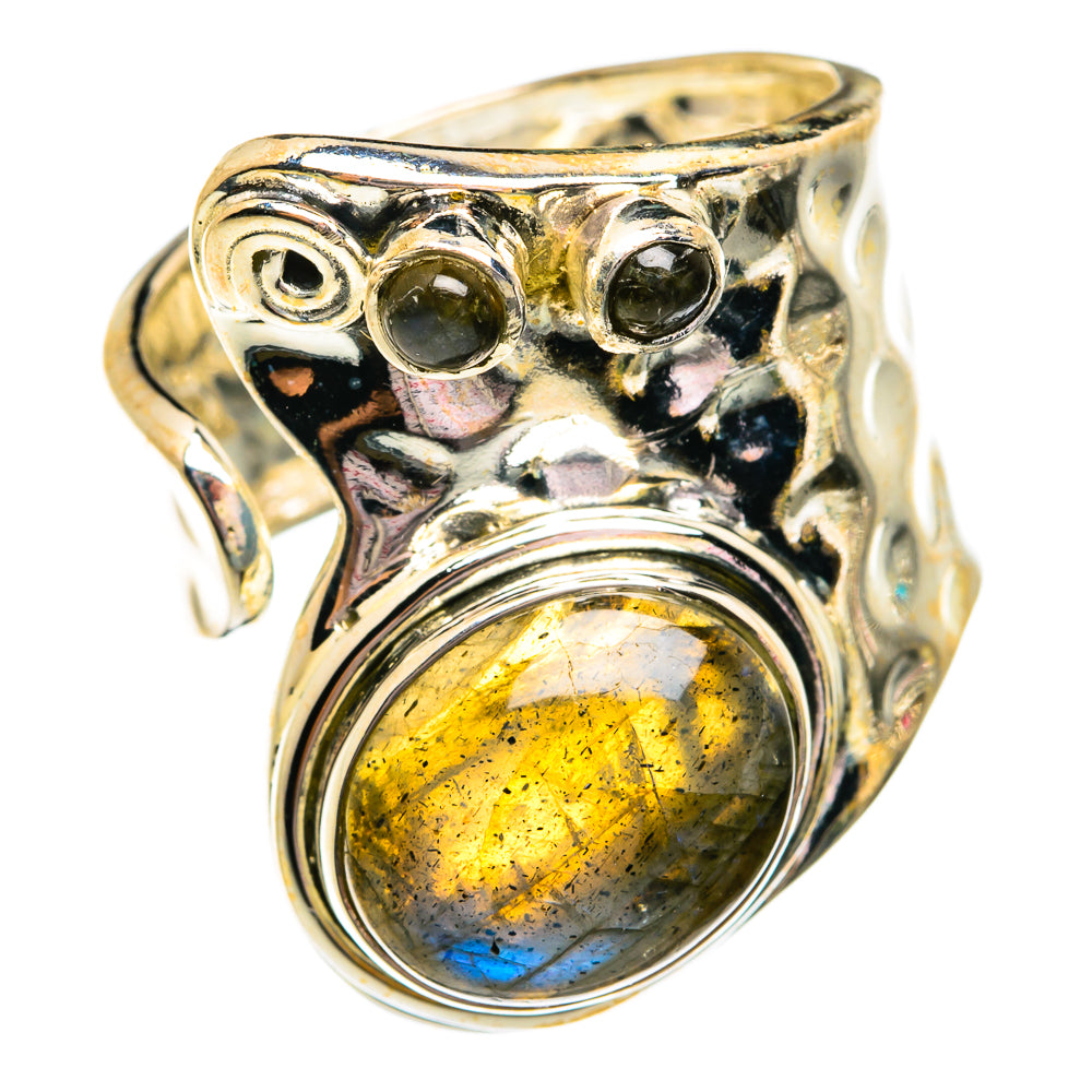 Labradorite Rings handcrafted by Anasilvercos - RING74798