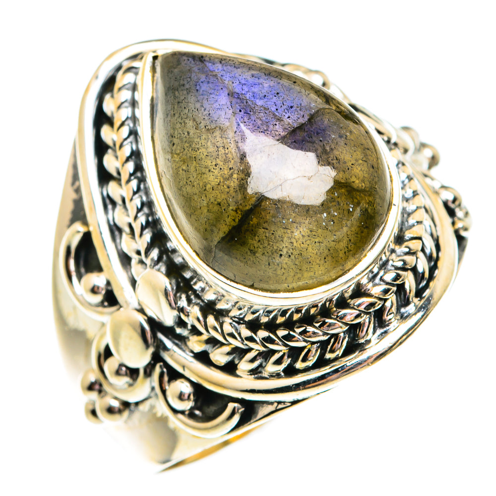 Labradorite Rings handcrafted by Anasilvercos - RING74804