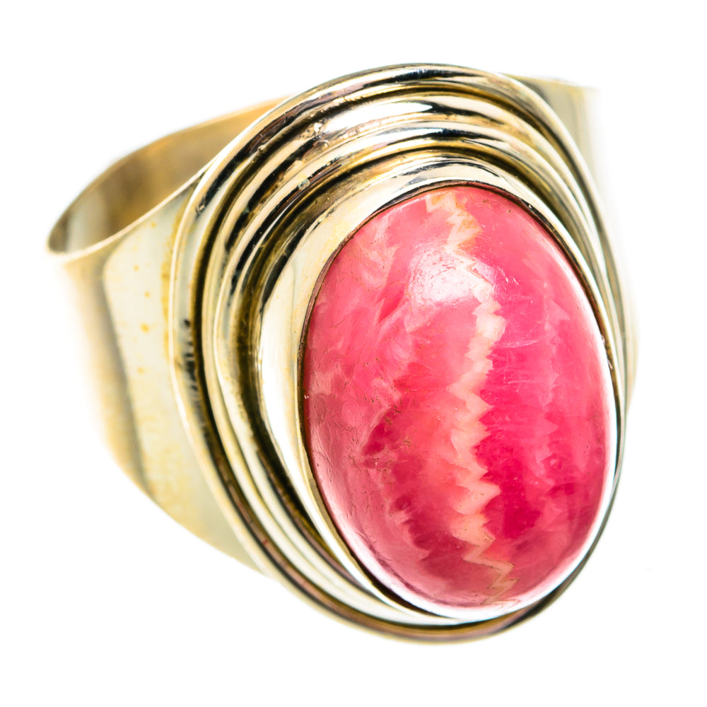 Rhodochrosite Rings handcrafted by Anasilvercos - RING74809