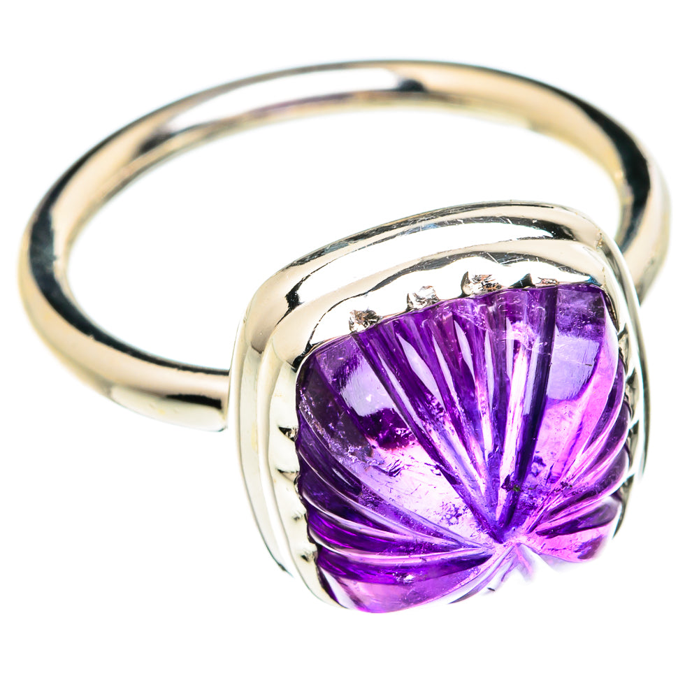 Amethyst Rings handcrafted by Anasilvercos - RING74810