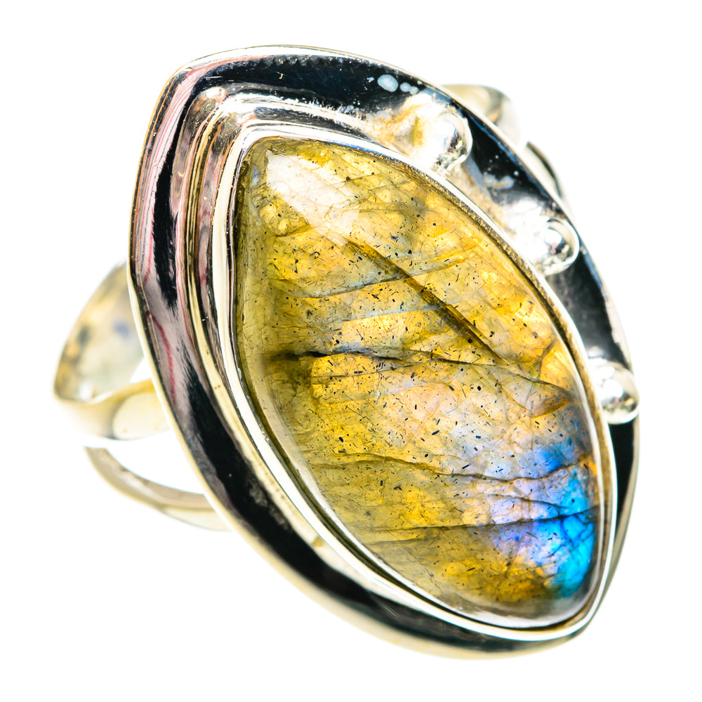 Labradorite Rings handcrafted by Anasilvercos - RING74820
