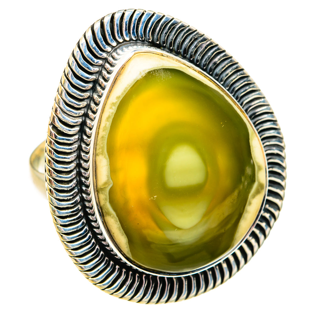 Willow Creek Jasper Rings handcrafted by Anasilvercos - RING74833