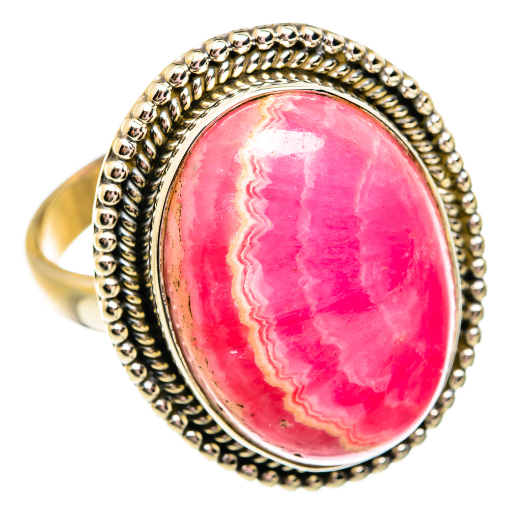 Rhodochrosite Rings handcrafted by Anasilvercos - RING74836
