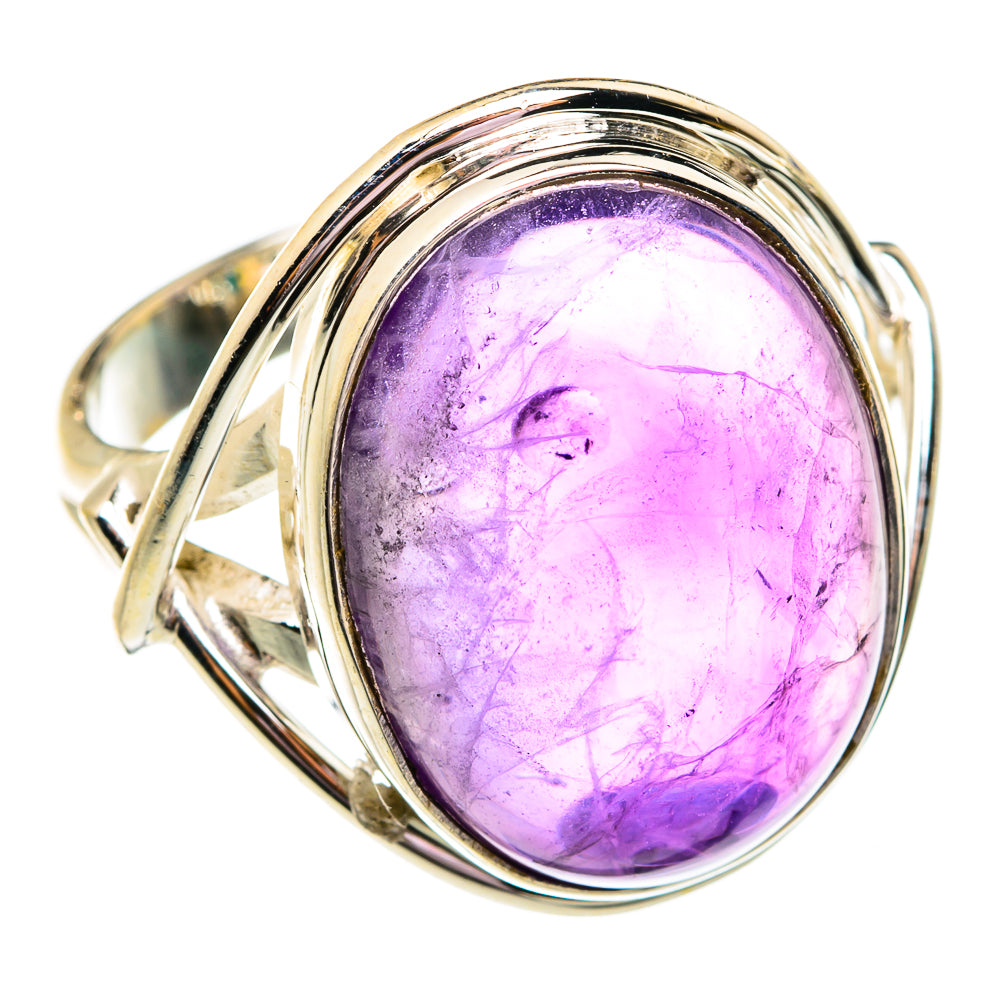 Amethyst Rings handcrafted by Anasilvercos - RING74876