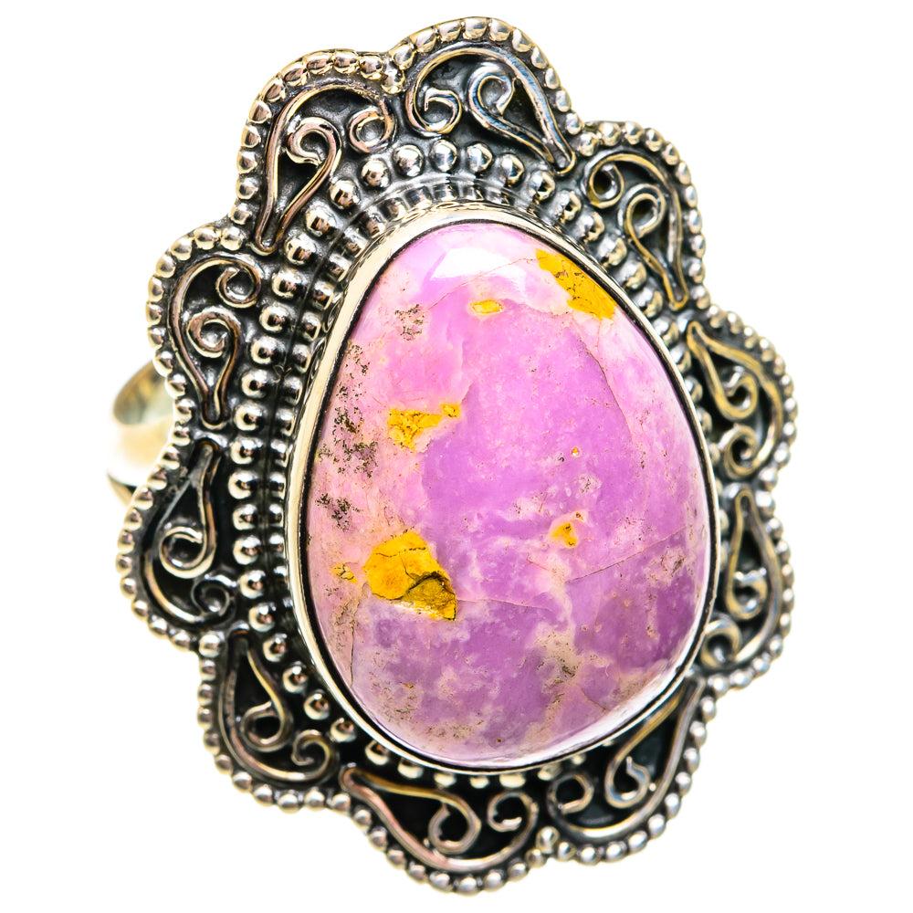 Phosphosiderite Rings handcrafted by Anasilvercos - RING74902