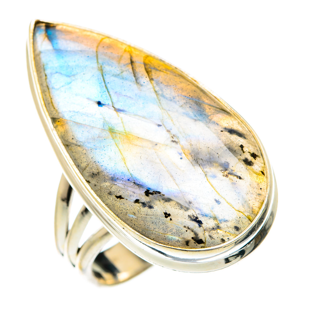 Labradorite Rings handcrafted by Anasilvercos - RING74910