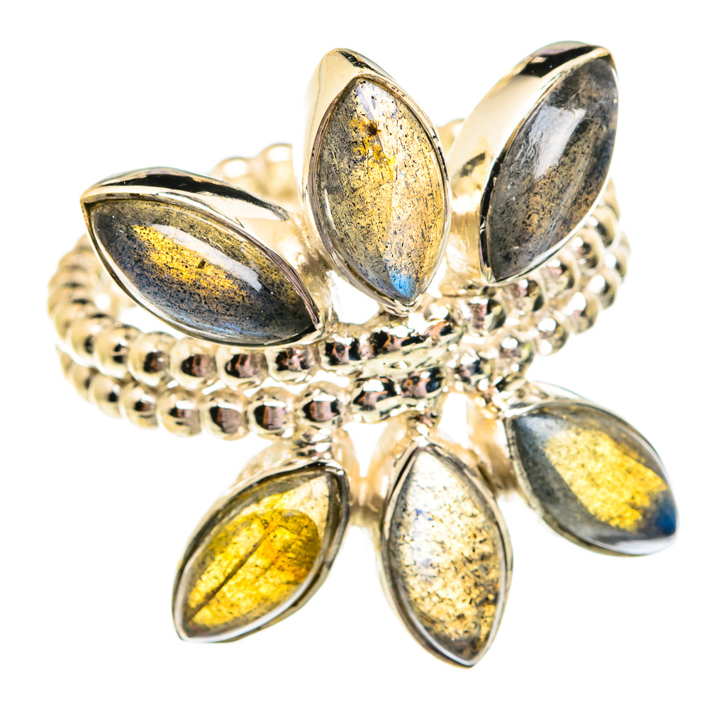 Labradorite Rings handcrafted by Anasilvercos - RING74924