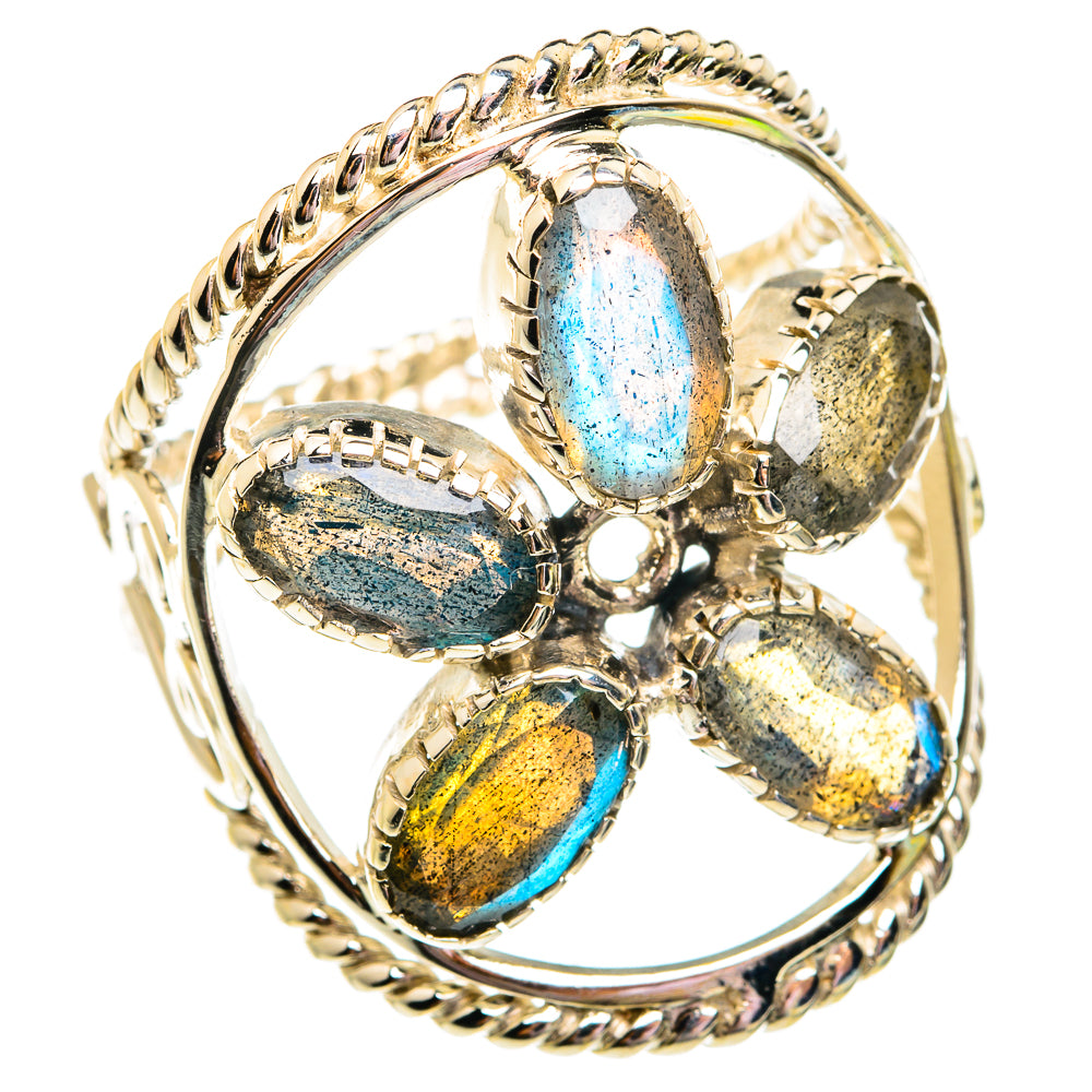 Labradorite Rings handcrafted by Anasilvercos - RING74947