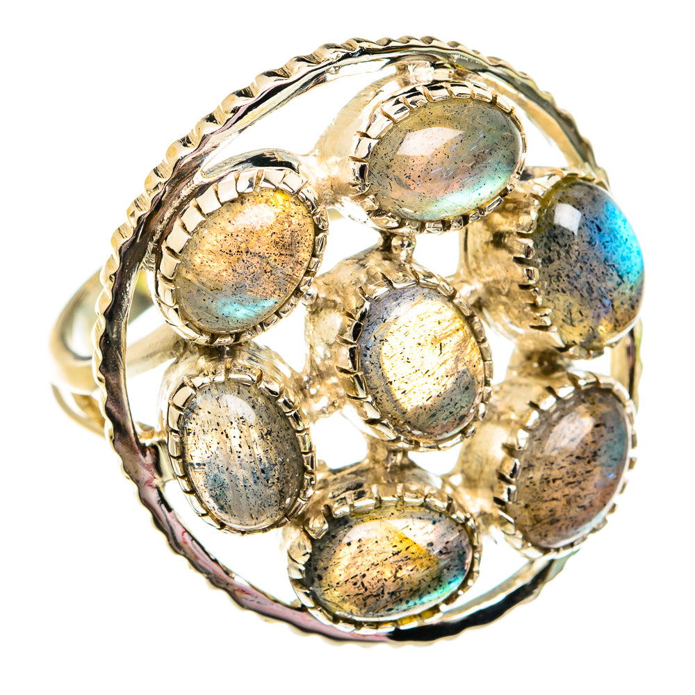 Labradorite Rings handcrafted by Anasilvercos - RING74954