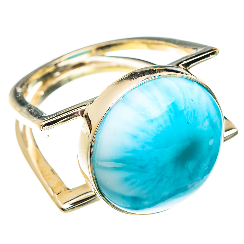 Larimar Rings handcrafted by Anasilvercos - RING74957