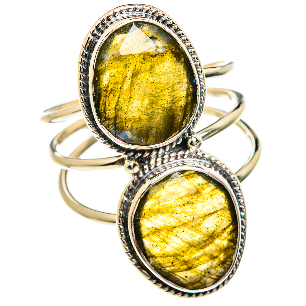 Labradorite Rings handcrafted by Anasilvercos - RING74963