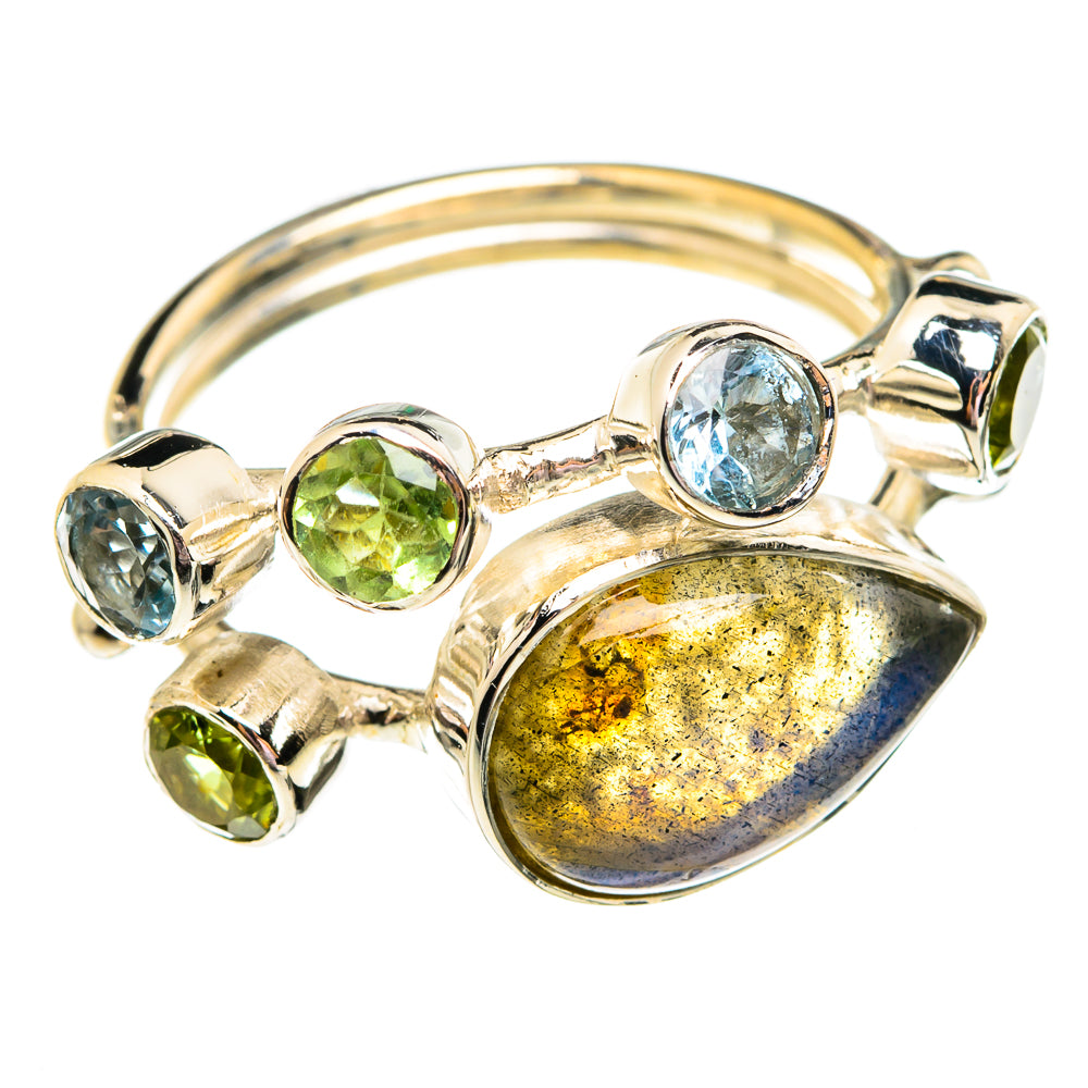 Labradorite Rings handcrafted by Anasilvercos - RING74966