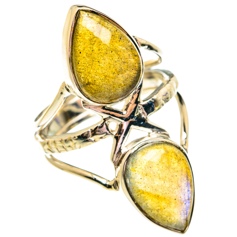 Labradorite Rings handcrafted by Anasilvercos - RING74991