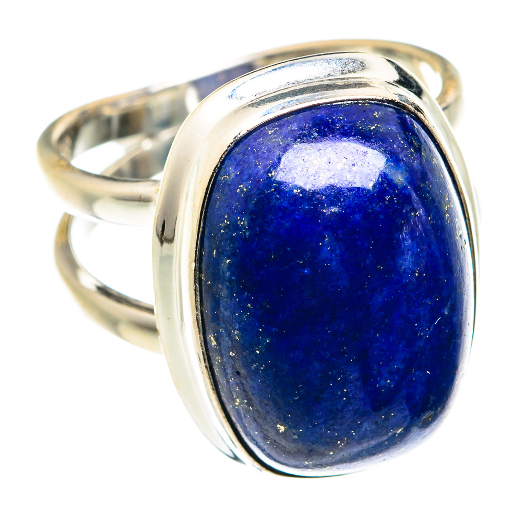 Lapis Lazuli Rings handcrafted by Anasilvercos - RING75017