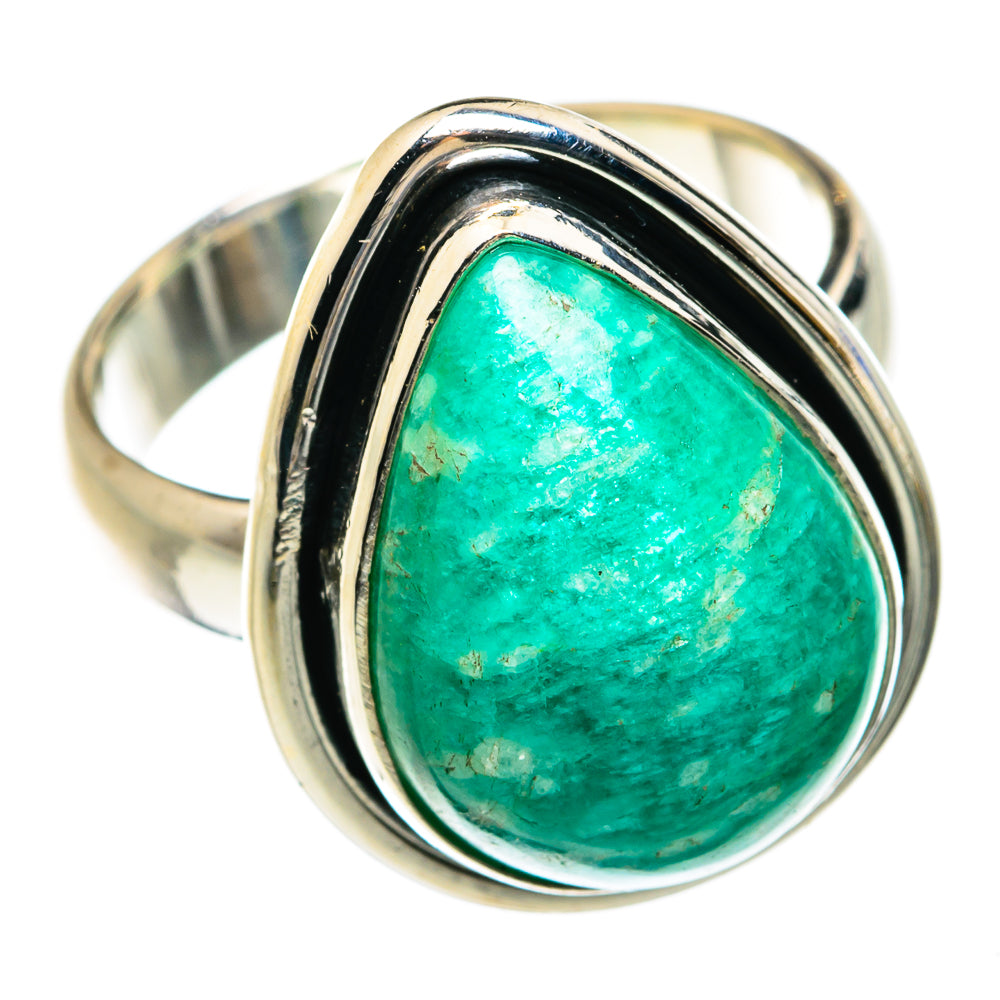 Amazonite Rings handcrafted by Anasilvercos - RING75023
