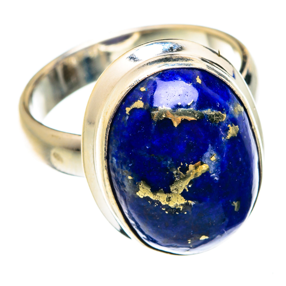 Lapis Lazuli Rings handcrafted by Anasilvercos - RING75051