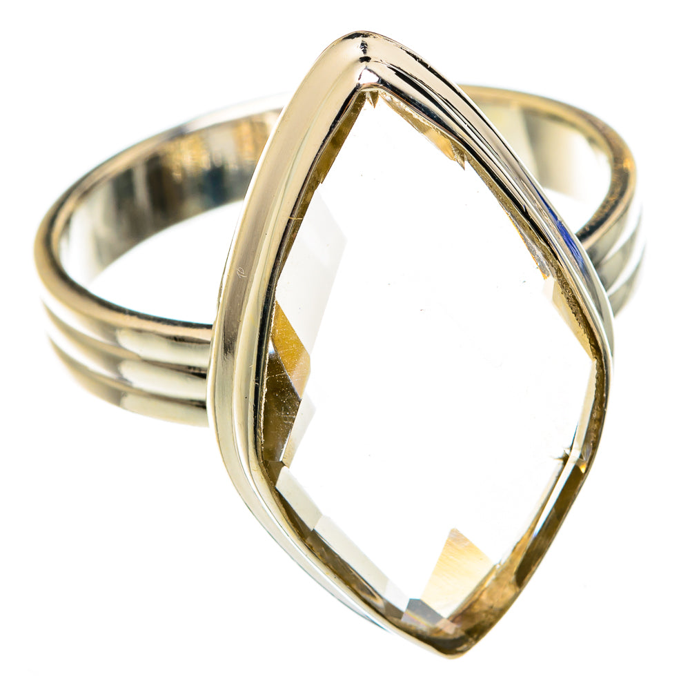 White Quartz Rings handcrafted by Anasilvercos - RING75105
