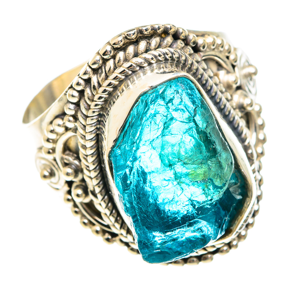 Apatite Rings handcrafted by Anasilvercos - RING75109