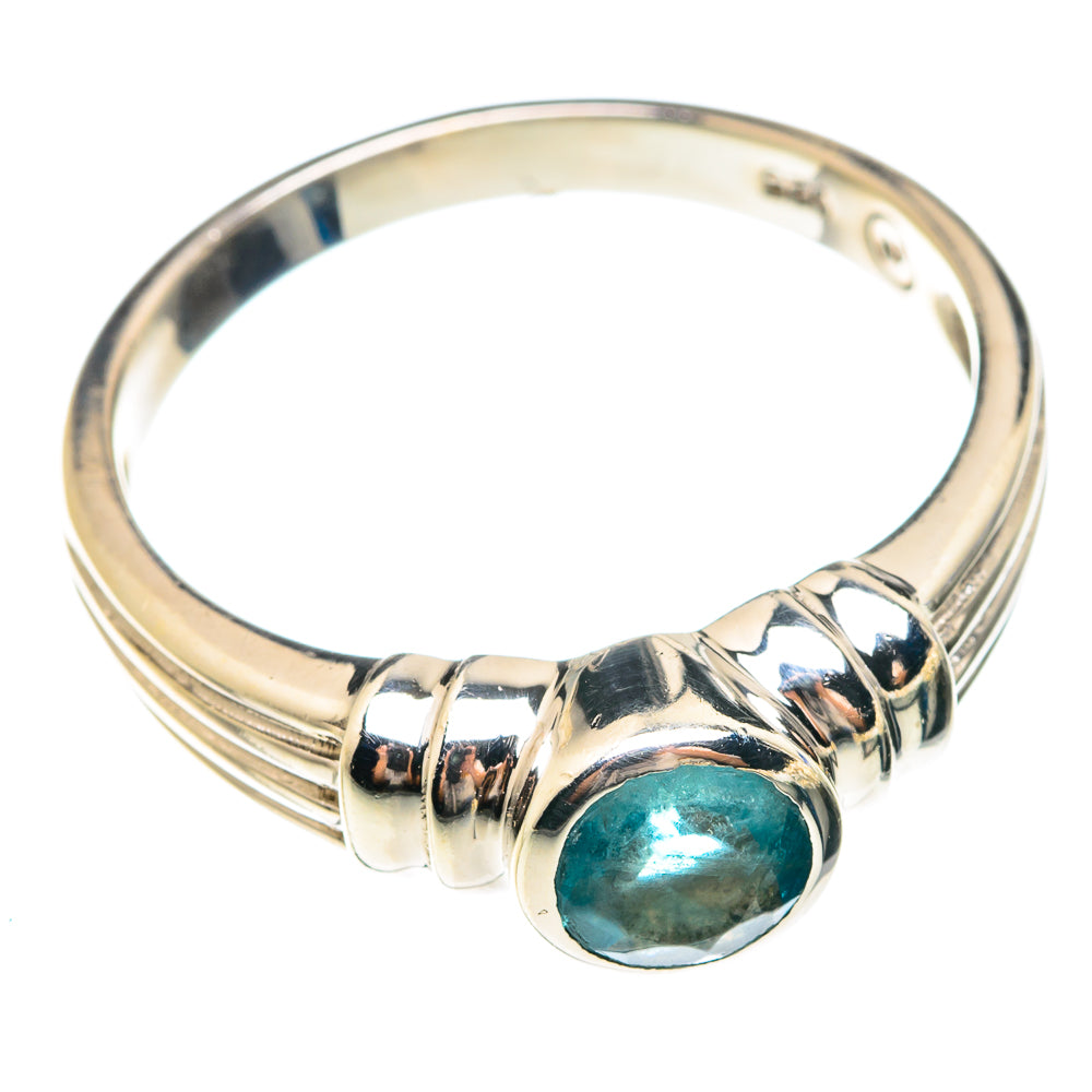 Blue Topaz Rings handcrafted by Anasilvercos - RING75110