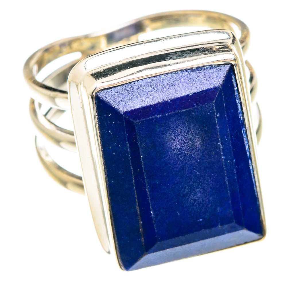 Lapis Lazuli Rings handcrafted by Anasilvercos - RING75112