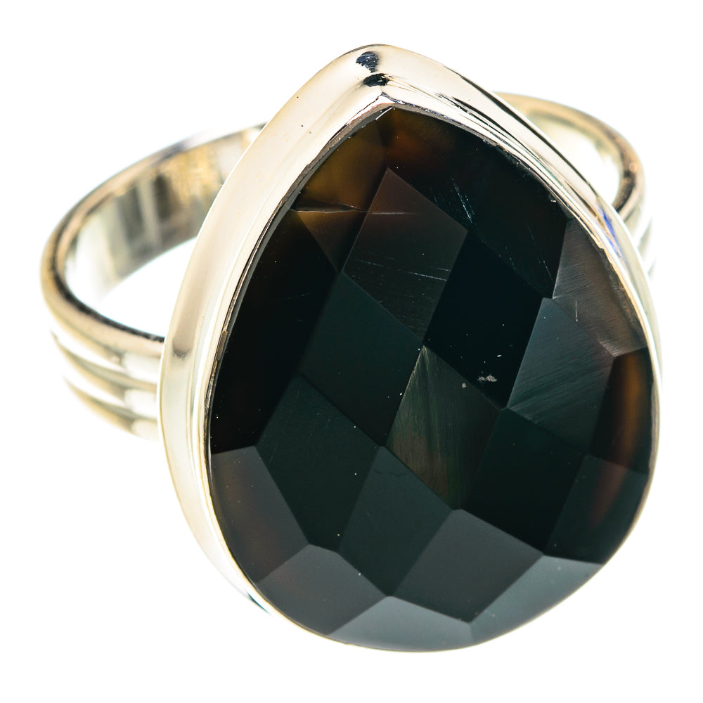 Black Onyx Rings handcrafted by Anasilvercos - RING75131