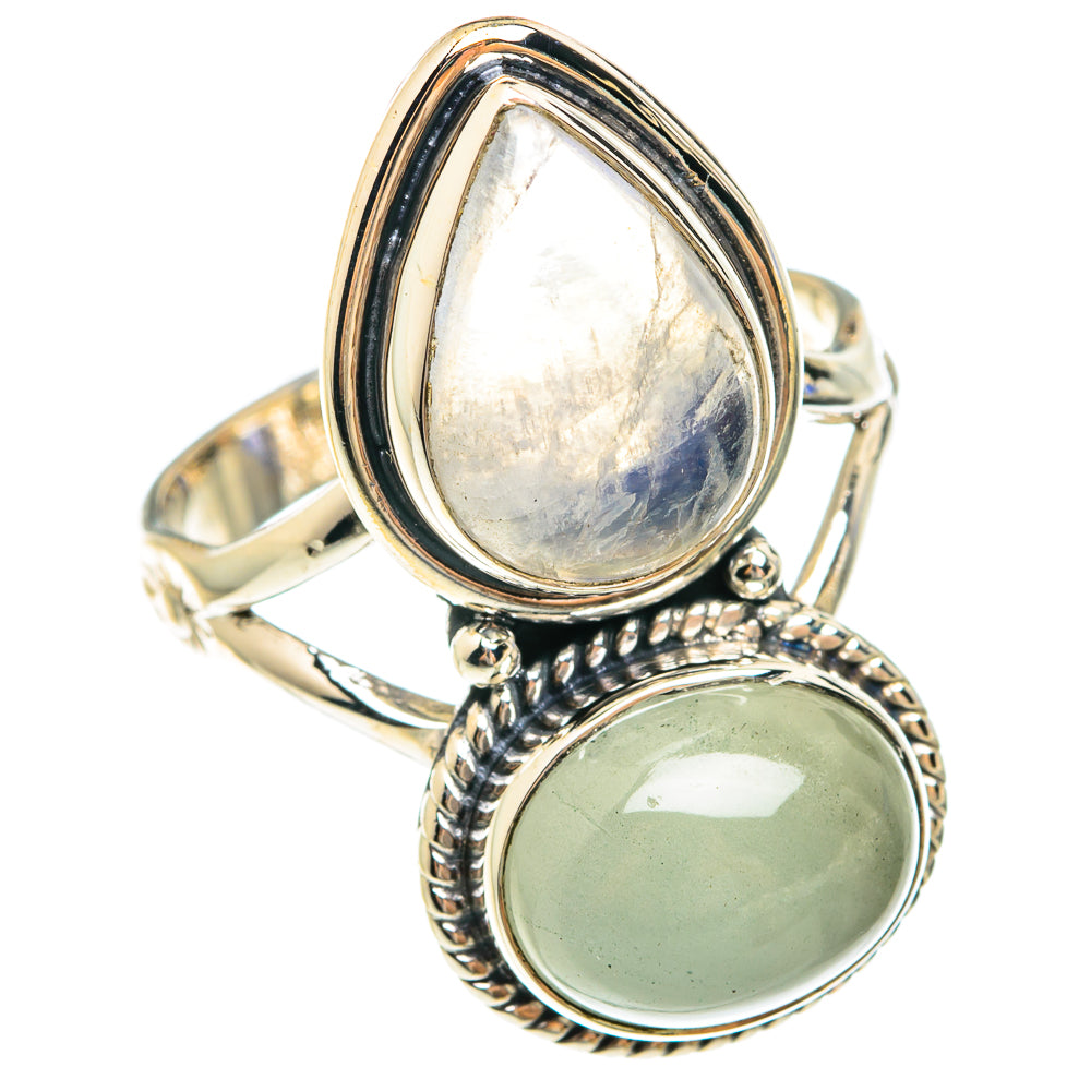 Prehnite Rings handcrafted by Anasilvercos - RING75137